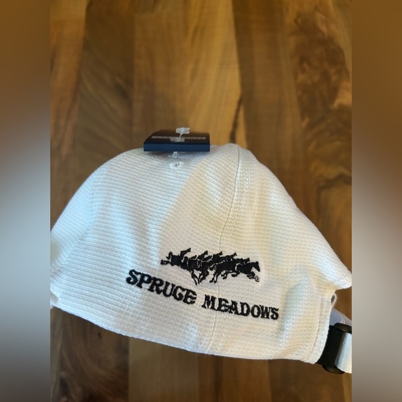 White Cap with Red CP Logo - Picture 2 of 7